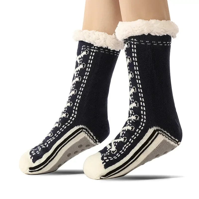 chaussettes chaussons Black / One Size