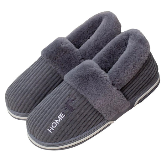 chausson adulte A-Grey / 36-37(Fit 35-36) / CHINA