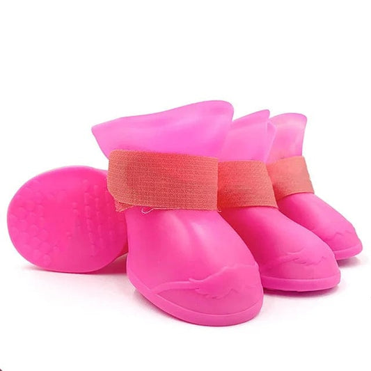 chausson anti derapant pour chien Pink / S