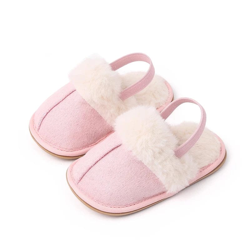 chausson bebe en cuir souple