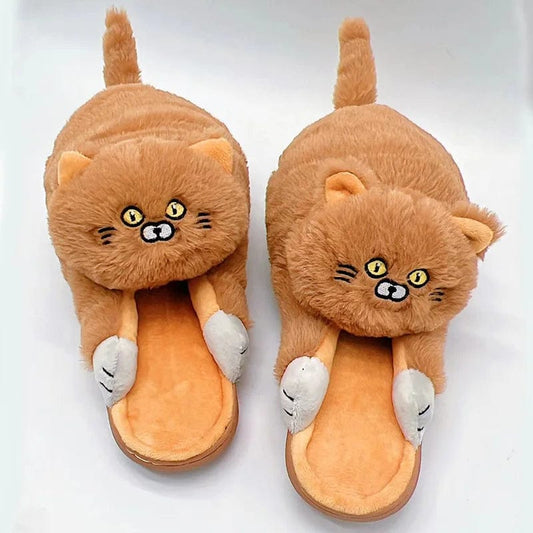 chausson chat  orange / 5.5