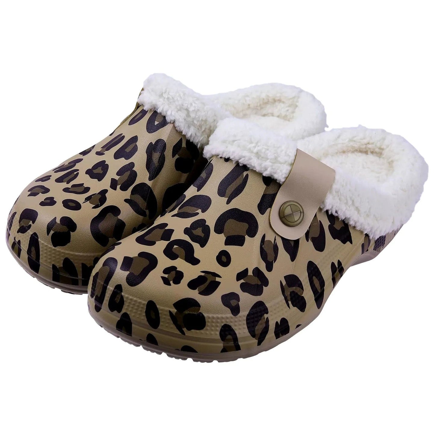 chausson crocs fourrés Leopard print / 46-47