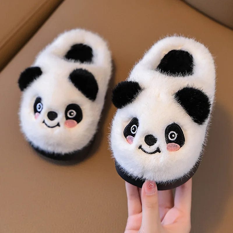 chausson cuir enfant panda