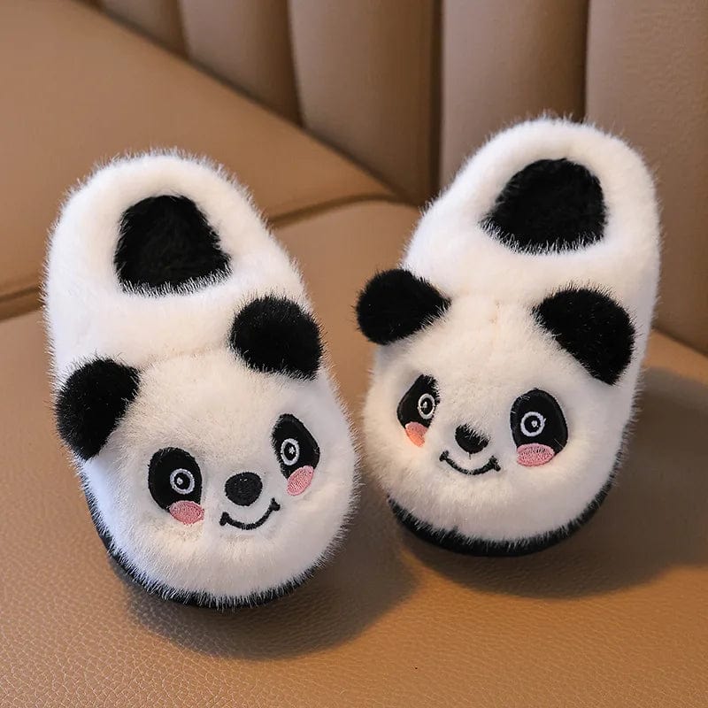 chausson cuir enfant panda