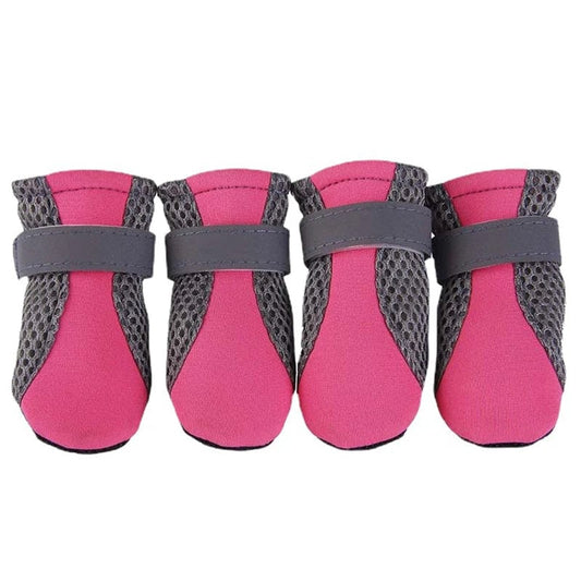 chausson pour chien été Rose red / L