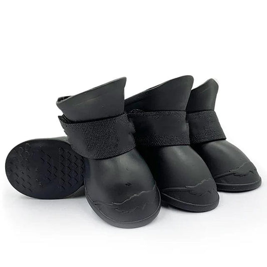 chaussons antidérapants chien black / XL