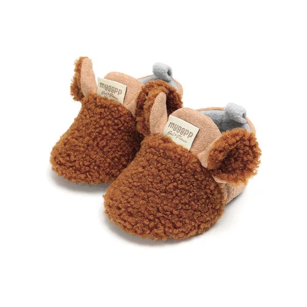 chaussons bebe en laine Brown / 7-12 Months