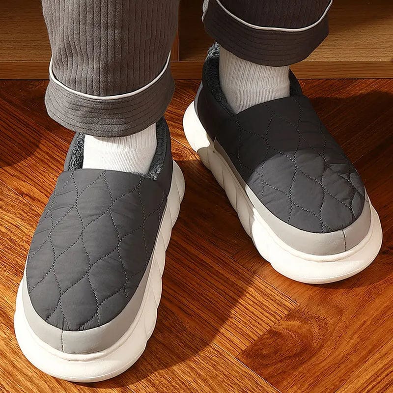 chaussons chaud homme