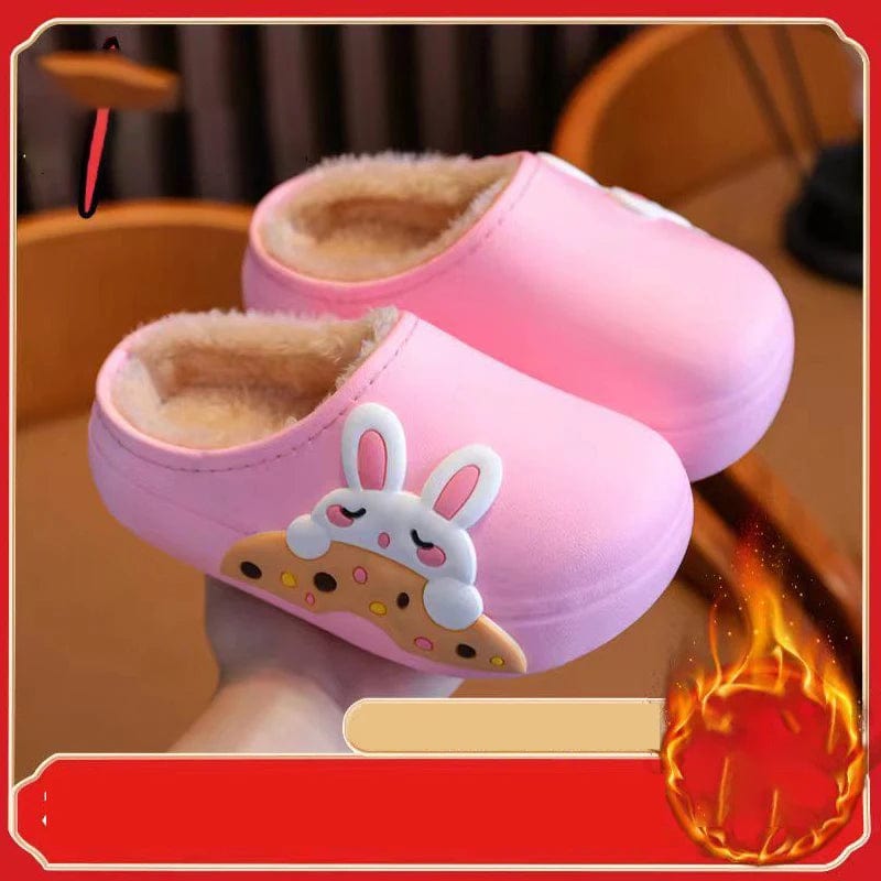 chaussons cuir souple enfant Pink / 36-37