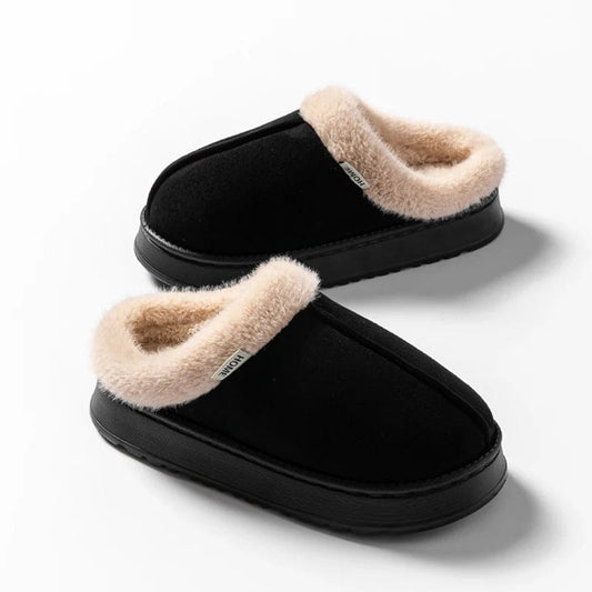 chaussons femme hiver black / 40-41