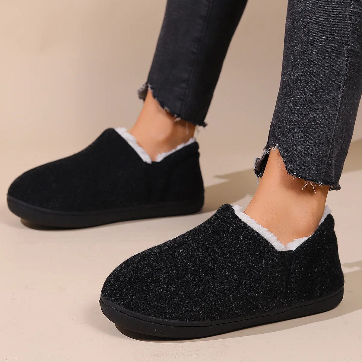 chaussons fourrés hommes 