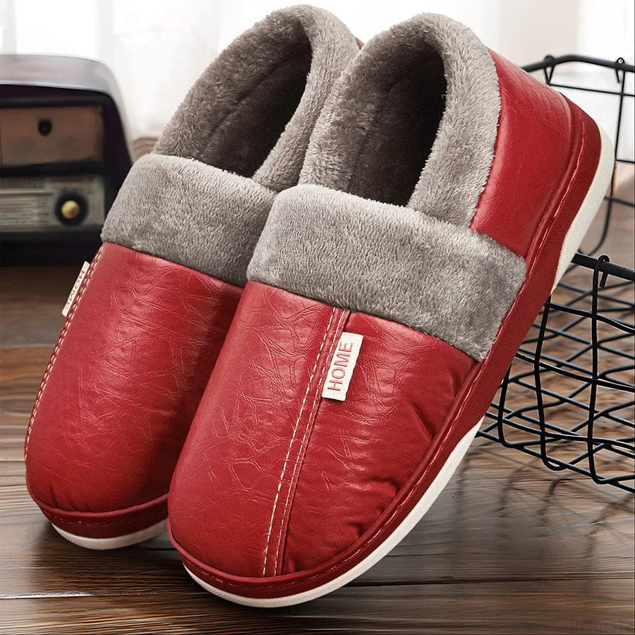 chaussons pour homme Red / 38-39