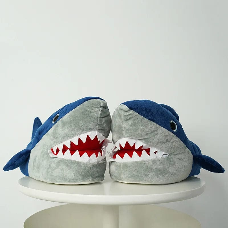 chaussons requin Blue / One Size (36-44)