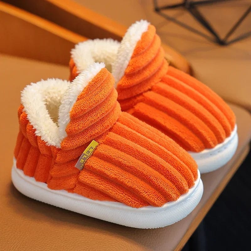 chaussons souple enfant orange / 30-31(inner 18cm)